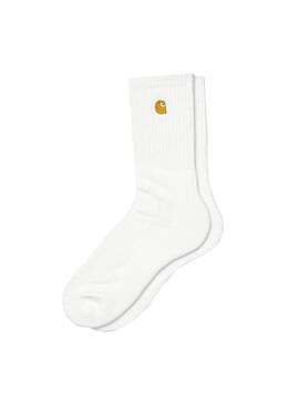 Calzini Carhartt Chase Bianco Dorado Unisex