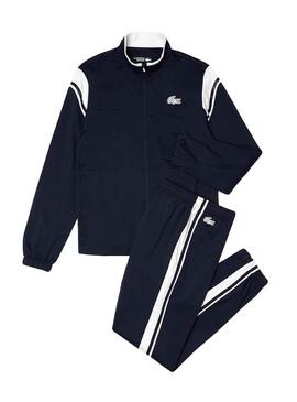Tuta sportiva Lacoste Sport Blu Navy Bianco per Uomo