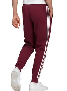 Pantaloni Adidas Adicolor Classics 3Stripes Granata