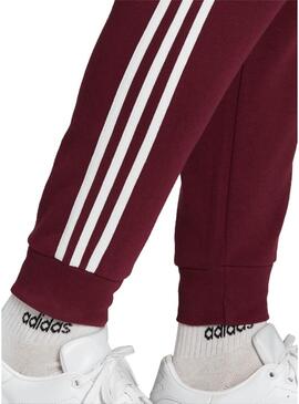 Pantaloni Adidas Adicolor Classics 3Stripes Granata