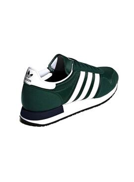 Sneaker Adidas Usa 84 Verde per Uomo