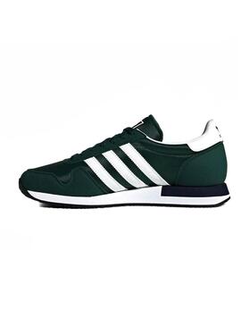 Sneaker Adidas Usa 84 Verde per Uomo