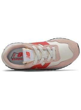 Sneaker New Balance 237 Rosa per Bambina