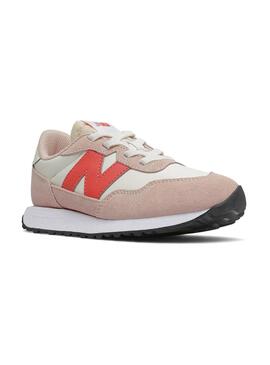 Sneaker New Balance 237 Rosa per Bambina