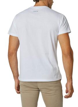 T-Shirt El Pulpo Logo Verde Macchia Bianco Uomo