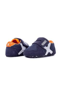 Sneaker Munich Zero 21 Blu Navy Bambino