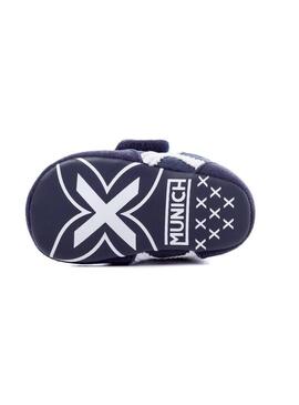 Sneaker Munich Zero 21 Blu Navy Bambino