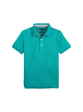 Polo Tommy Hilfiger Essential Verde Bambino