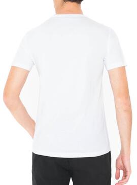 T- Shirt Antony Morato Stampa Bianco