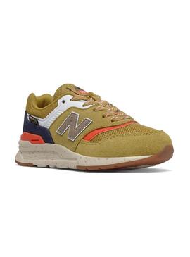 Sneaker New Balance 997H Senape per Bambino