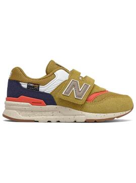 Sneaker New Balance 997H Velcro Senape