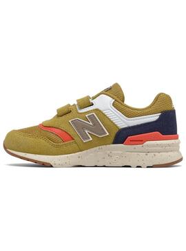 Sneaker New Balance 997H Velcro Senape