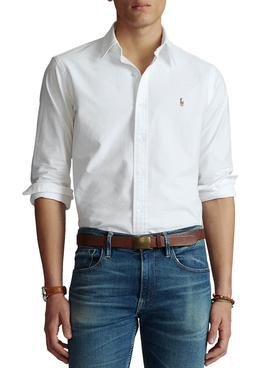 Camicia Polo Ralph Lauren Bianco per Uomo