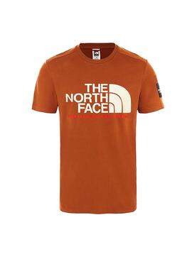 T-Shirt The North Face Fine Orange Man