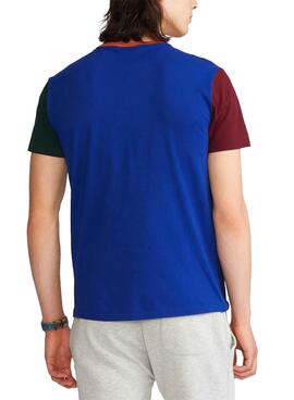T-Shirt Polo Ralph Lauren Blu per Uomo