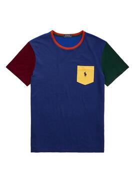 T-Shirt Polo Ralph Lauren Blu per Uomo