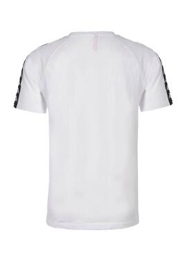 T-Shirt Kappa Coen Slim bianco per uomo