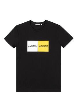 T-Shirt Antony Morato Nero per Uomo