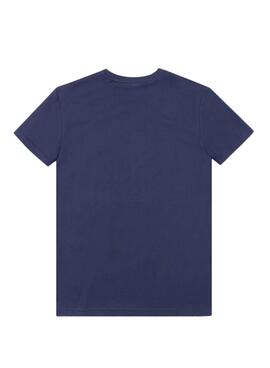 T-Shirt Antony Morato TvBoy Slim Blu per Uomo