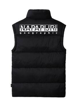Gilet Napapijri A-Suomi V Nero per Uomo