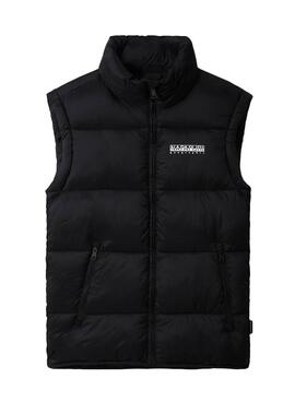 Gilet Napapijri A-Suomi V Nero per Uomo