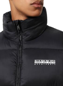 Gilet Napapijri A-Suomi V Nero per Uomo