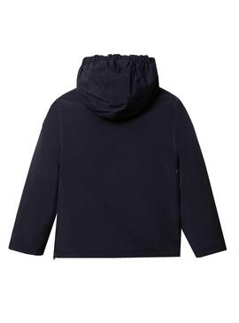 Giacca Napapijri Rainforest Blu Navy per Bambino