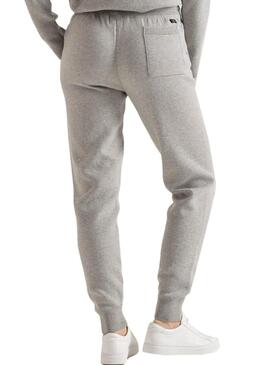 Pantaloni Tuta Sportiva Superdry Studi Grigio per Donna