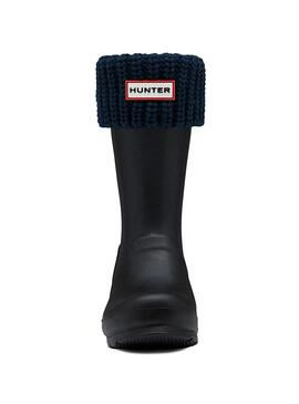 Calzini Hunter Knitted Blu Navy