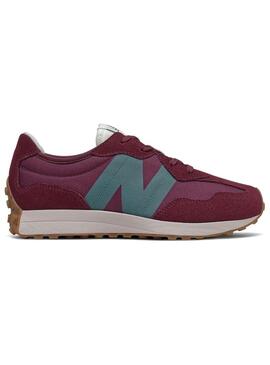 Sneaker New Balance 327 Granata per Bambini