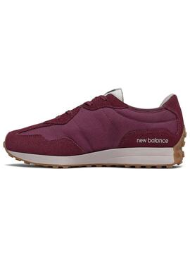 Sneaker New Balance 327 Granata per Bambini