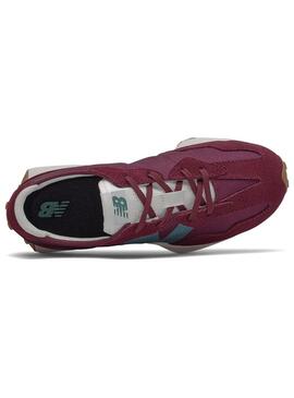 Sneaker New Balance 327 Granata per Bambini