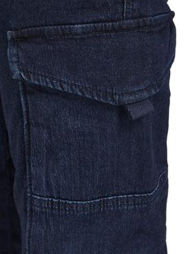 Jeans Cargo Jack And Jones Blu Uomo