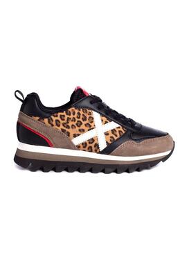 Sneaker Munich Ripple 26 Leopardo per Donna