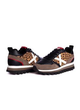 Sneaker Munich Ripple 26 Leopardo per Donna