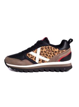 Sneaker Munich Ripple 26 Leopardo per Donna