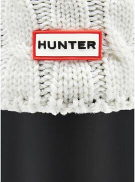 Calzini Hunter Mini Alto Bianco Per Donna
