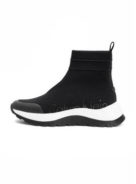 Sneaker Calvin Klein Stivaletto Nero Per Donna