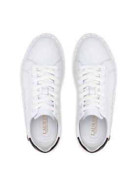 Sneaker Polo Ralph Lauren Angelina II Bianco Per Donna