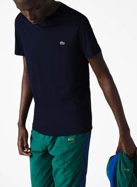 T-Shirt Lacoste TH6709 Blu Navy