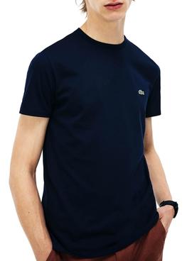 T-Shirt Lacoste TH6709 Blu Navy
