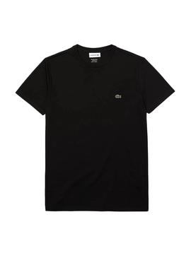 T-Shirt Lacoste TH6709 Nero per Uomo