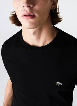 T-Shirt Lacoste TH6709 Nero per Uomo