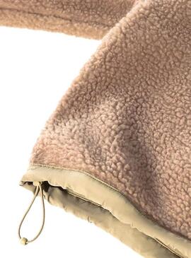Felpa The North Face Sherpa Marrone Donna