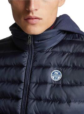 Gilet North Sails Skye Blu Navy per Uomo