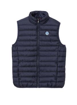 Gilet North Sails Skye Blu Navy per Uomo