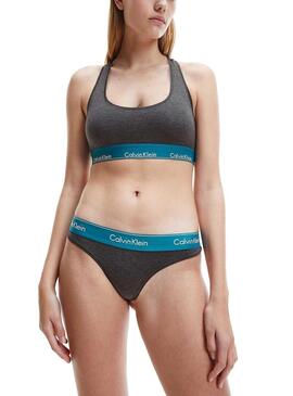 Giacca Calvin Klein Unlined Grigio per Donna