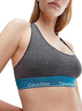 Giacca Calvin Klein Unlined Grigio per Donna