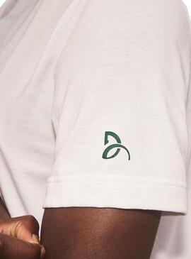 T-Shirt Lacoste Novak Djokovic Bianco per Uomo