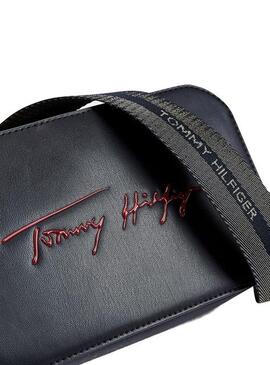 Borsa Tommy Hilfiger Iconic Camara Blu Navy Donna